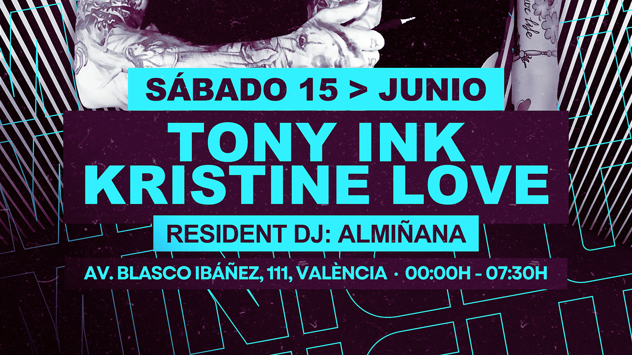 MINICLUB: SÁBADO Tech House Session_Kristine Love+Tony Ink image