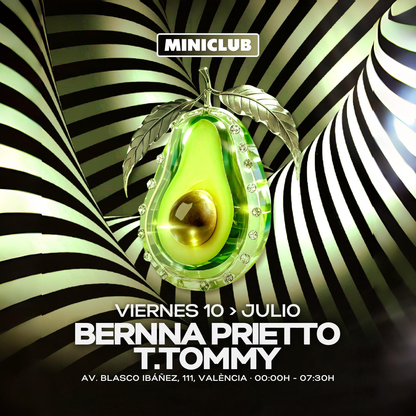 MINICLUB: VIERNES 10 - T.TOMMY | BERNNA PRIETTO / FREE ENTRY FROM 00.00-01.00h image