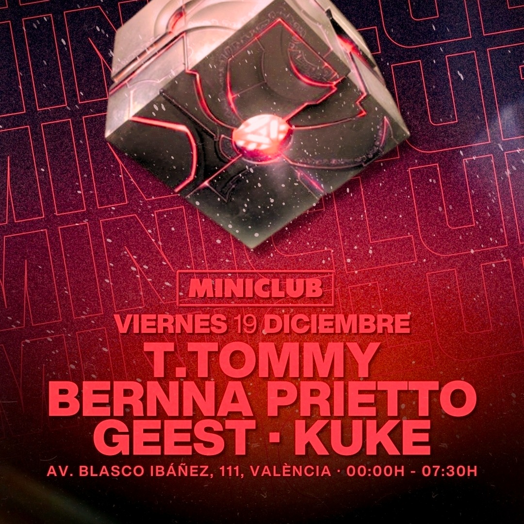 MINICLUB: VIERNES 19 TECH HOUSE SESSION image
