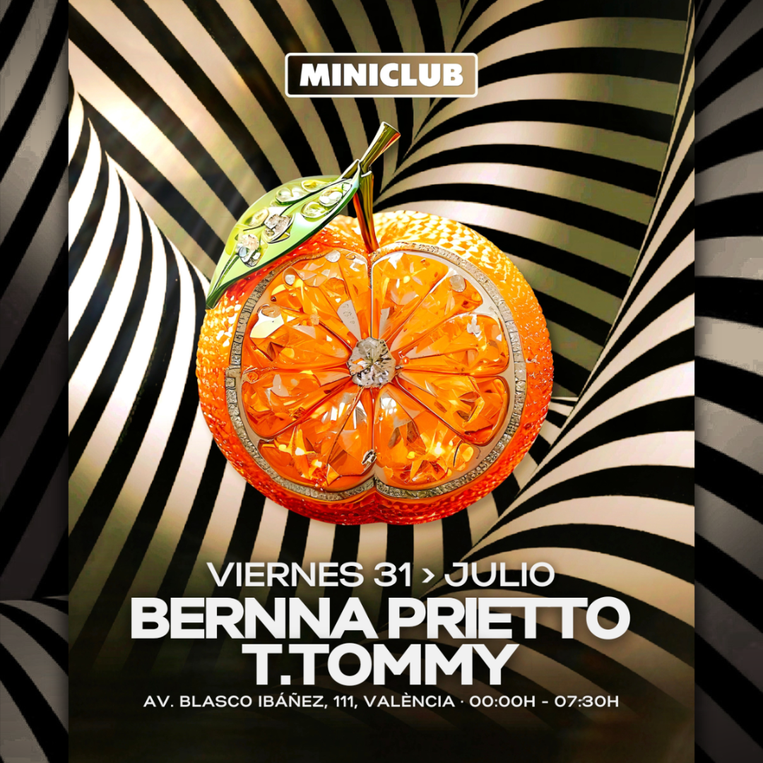 MINICLUB: VIERNES 31 - T.TOMMY | BERNNA PRIETTO / FREE ENTRY FROM 00.00-01.00h image