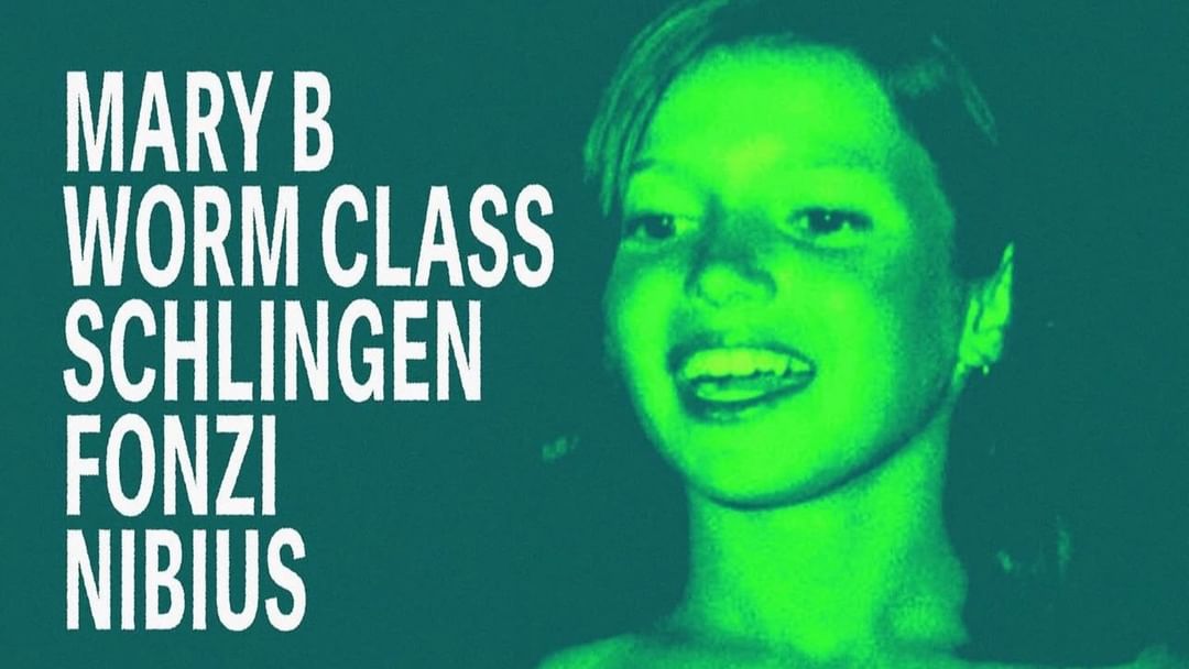 Ministerium Club // Mary B, Worm Class, Schlingen, Fonzi & Nibius event cover