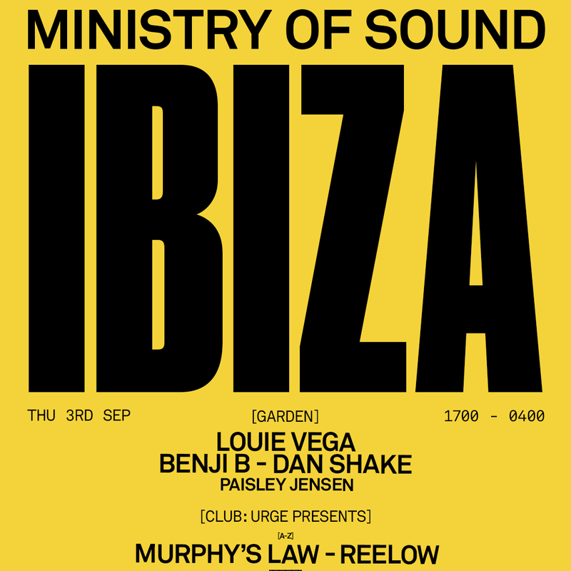 MINISTRY OF SOUND