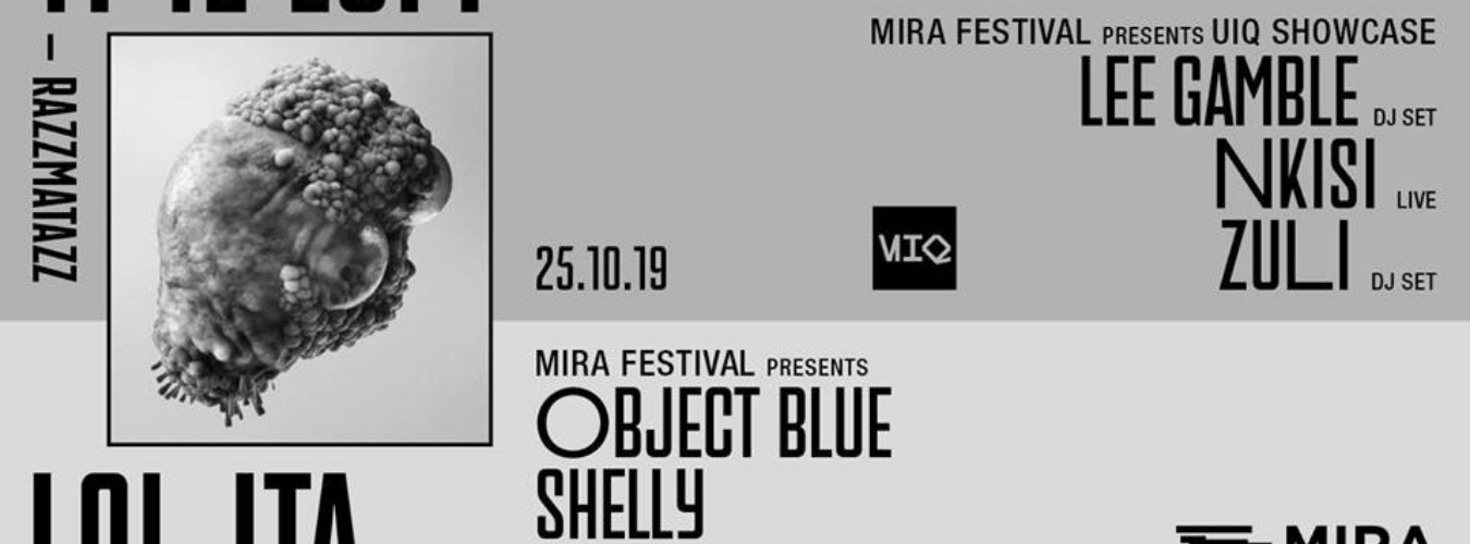 MIRA Festival presents Lee Gamble @ The Loft & Object Blue @ Lolita image
