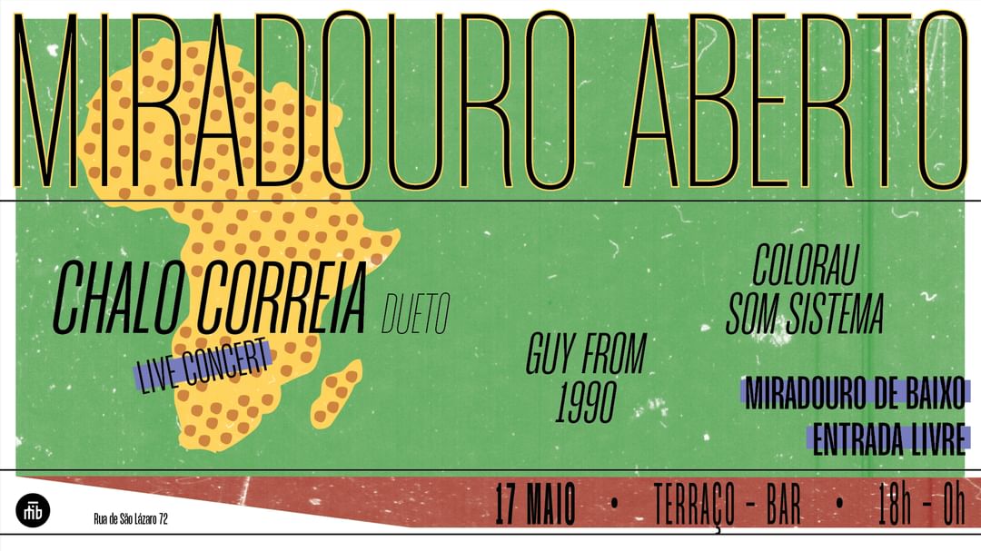 Miradouro Aberto c/ Chalo Correia event cover