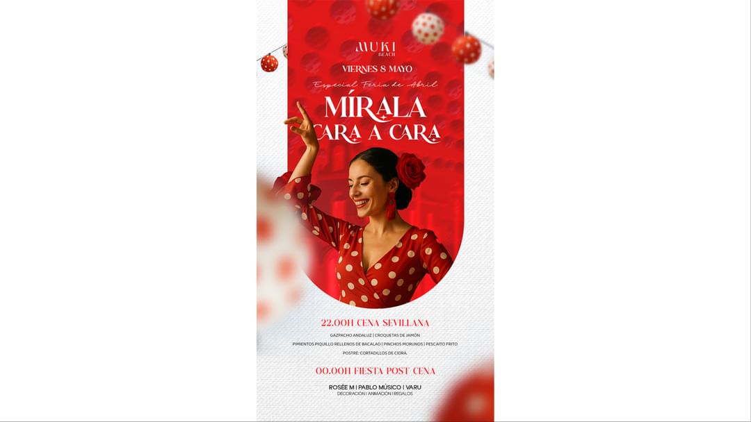 Capa do evento MÍRALA CARA A CARA ESPECIAL FERIA DE ABRIL