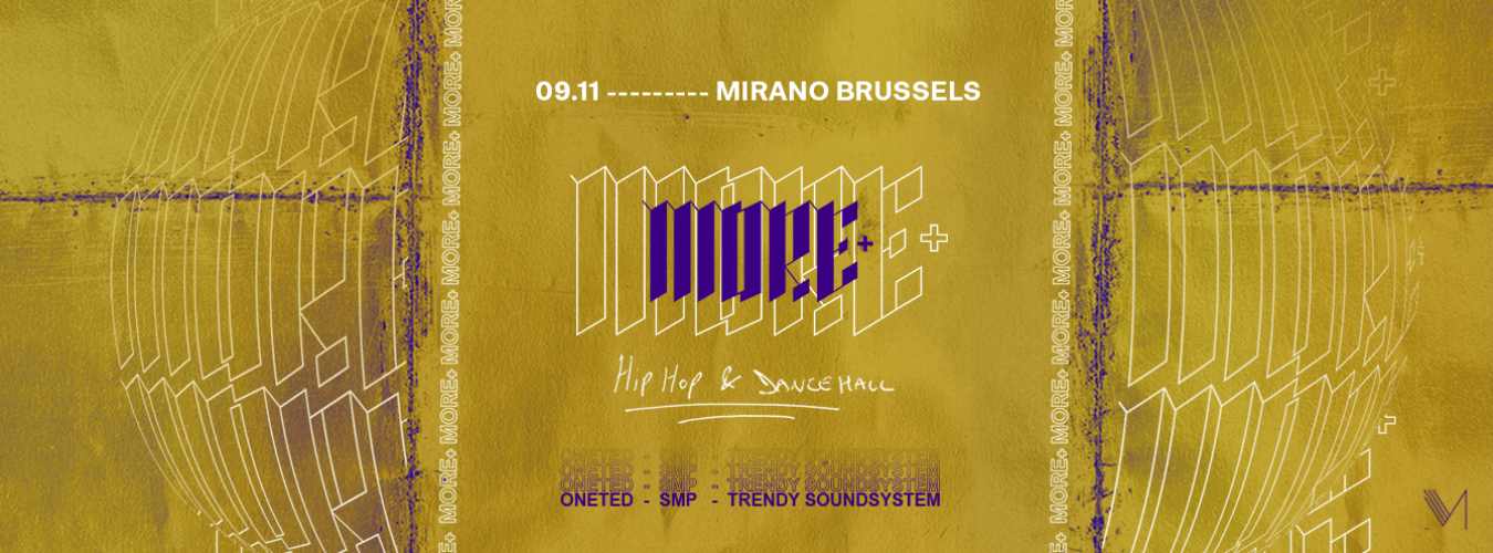 Mirano presents MORE+ | Hip-Hop & Dancehall 09.11 image