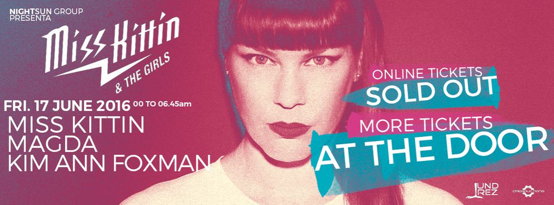 Capa do evento Miss Kittin & The Girls at La Terrrazza