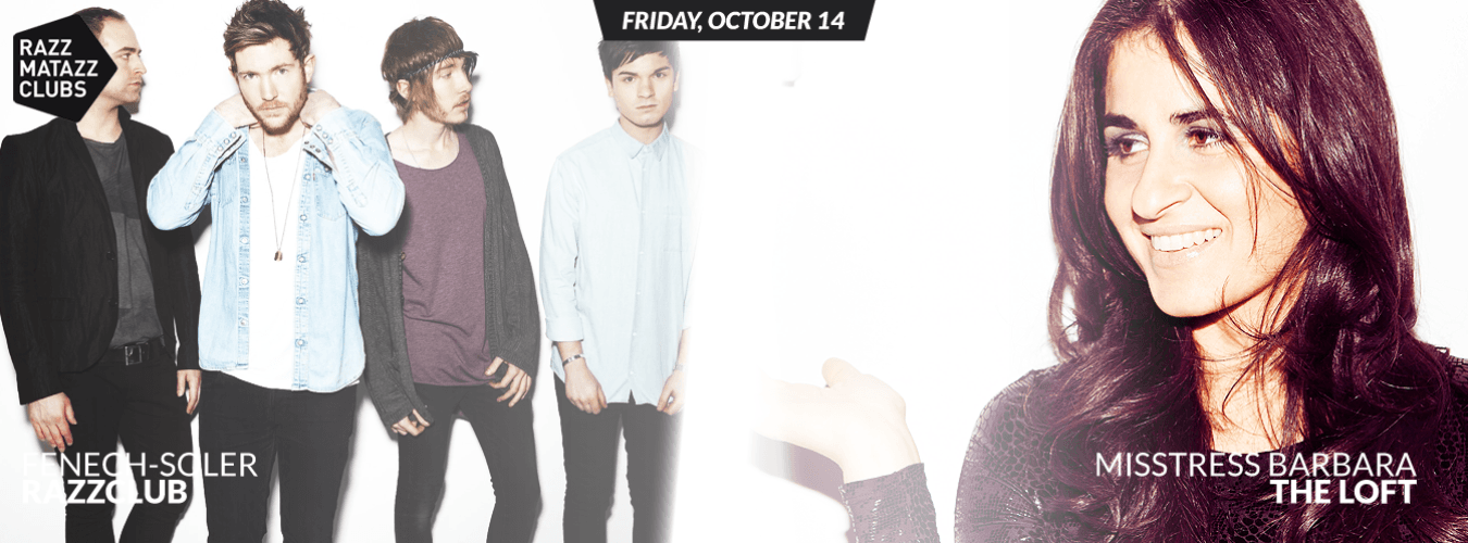 Misstress Barbara @ The Loft & Fenech-Soler @ Razzclub image