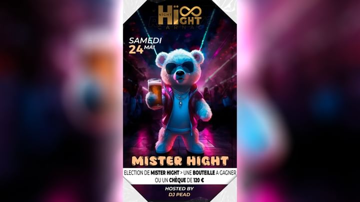 Cover for event: MISTER HIGHT