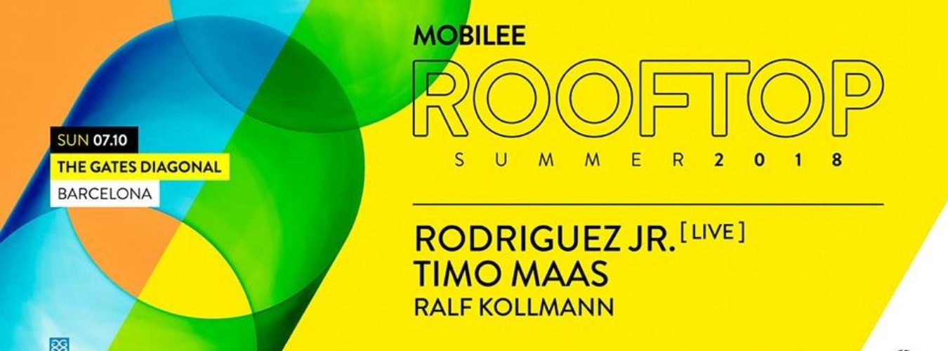 Mobilee Rooftop Summer - Rodriguez Jr. LIVE & Timo Mass image