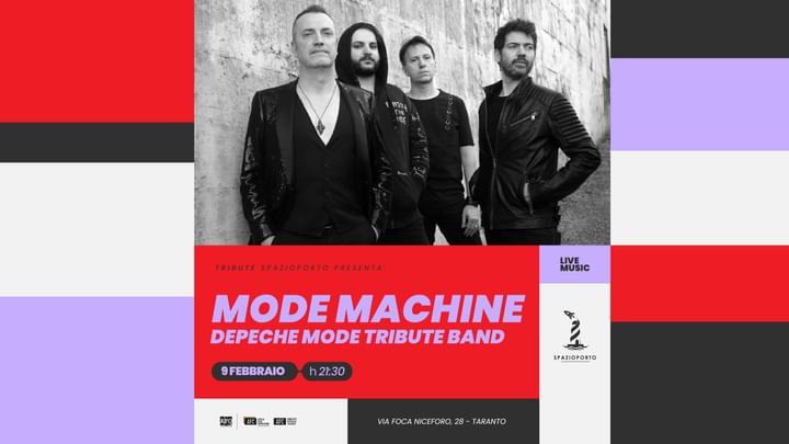 Cover for event: MODE MACHINE - Depeche Mode Tribute Band