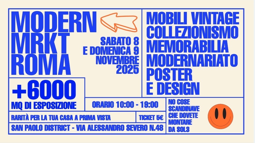 MODERN MRKT - Prevendita |8 novembre  image
