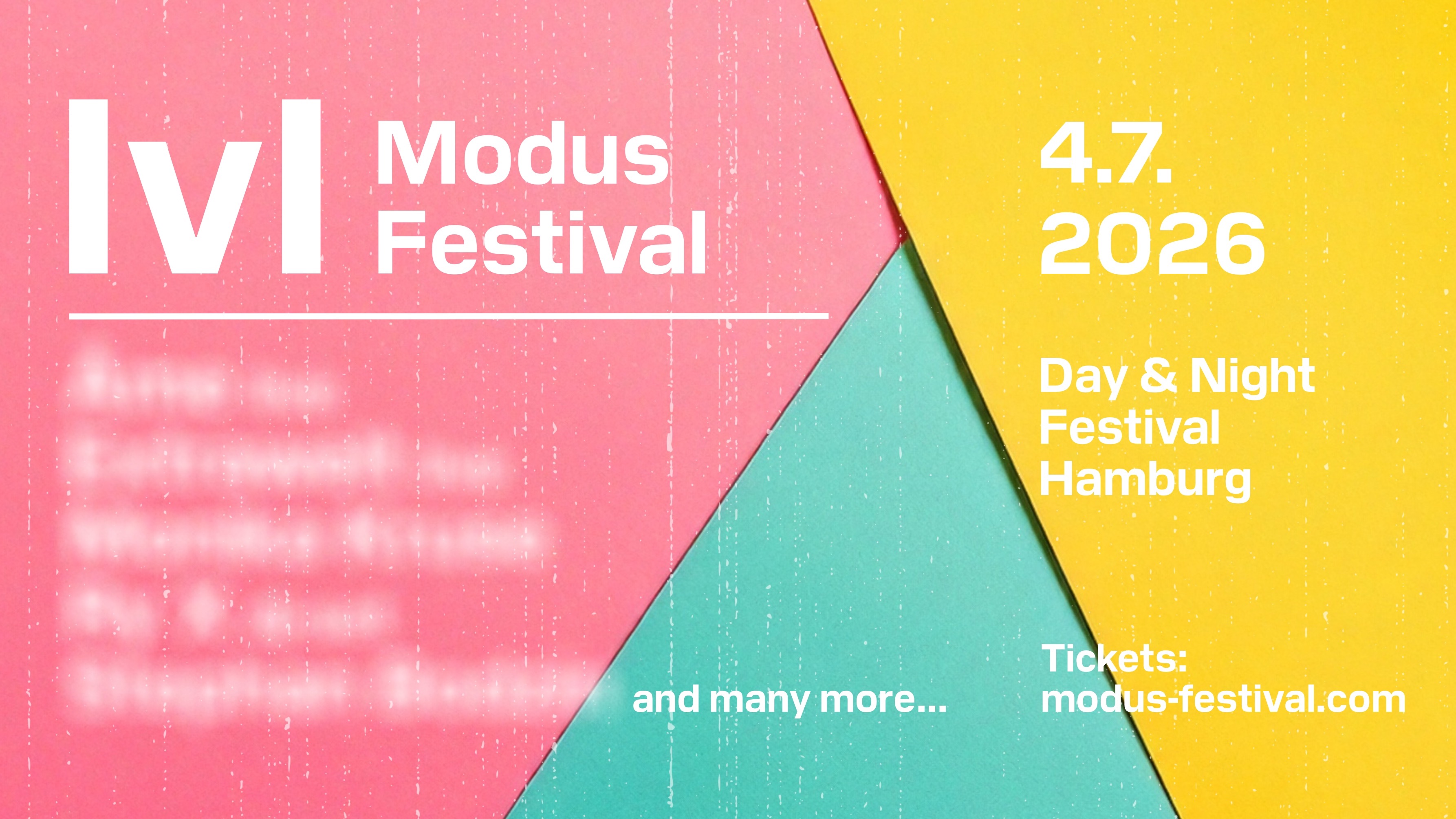 Modus Festival 2026 image