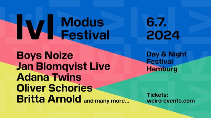 Cover for event: Modus x WEIRD Festival