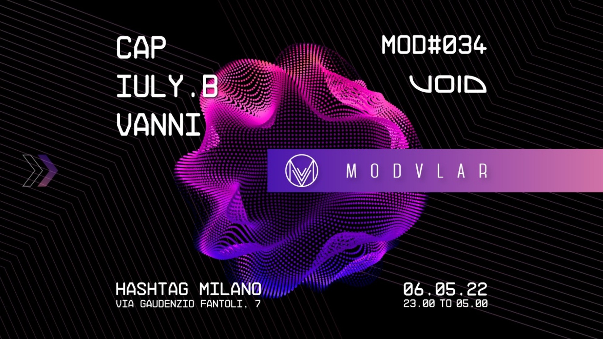 Modvlar #034 w/ CAP, IULY. B, VANNI image