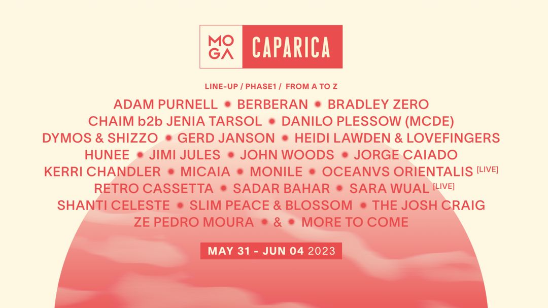 Copertina evento Moga Caparica Festival