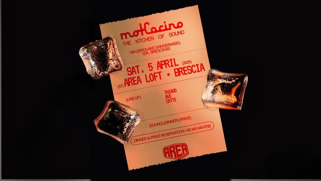 Cartel del evento MOKACINO X AREA LOFT