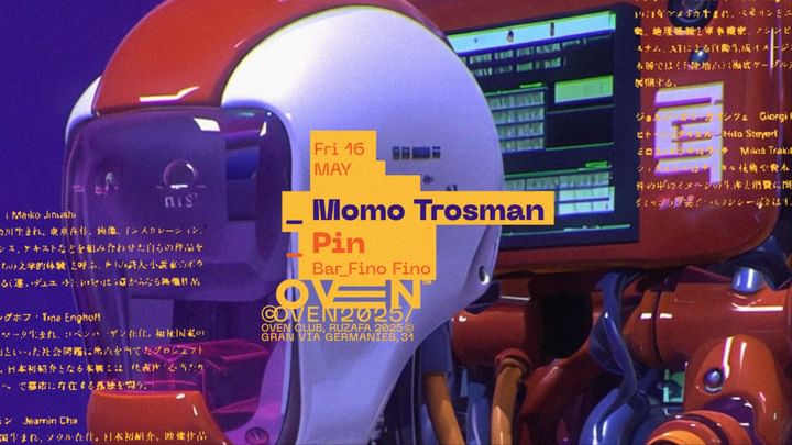 Cover for event: Momo Trosman +  Pin  / Bar: Fino Fino