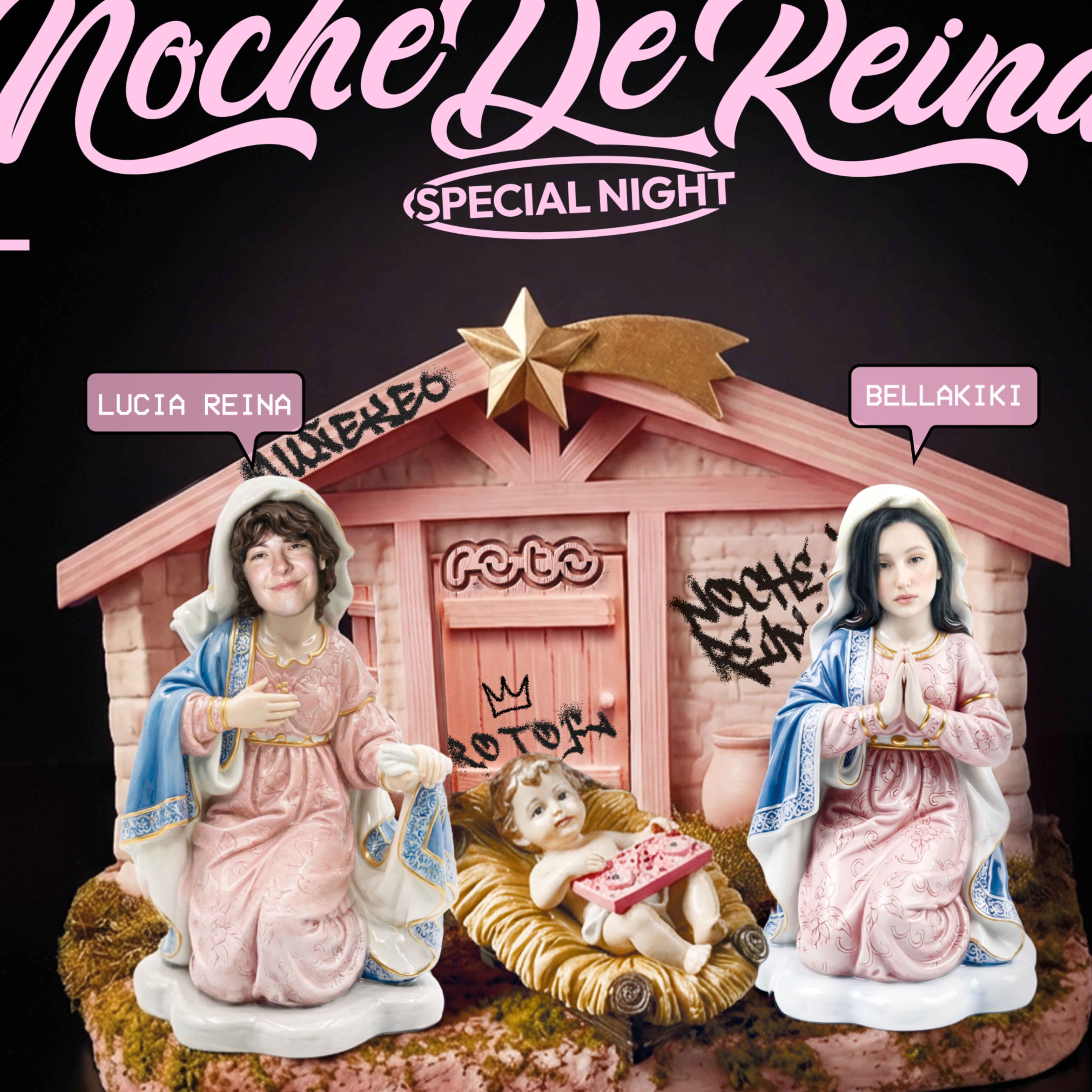 MONDAY 5/1 REYES - MUÑEKEO W/LUCÍA REINA & BELLAKIKI image