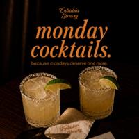 Cartel de Mondays Party en Enbabia Library