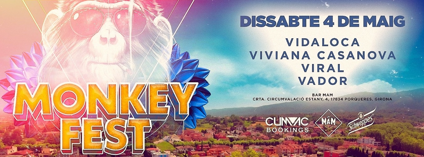 MONKEY FEST 4º EDICIÓ / Dissabte 4 de Maig (Banyoles) image