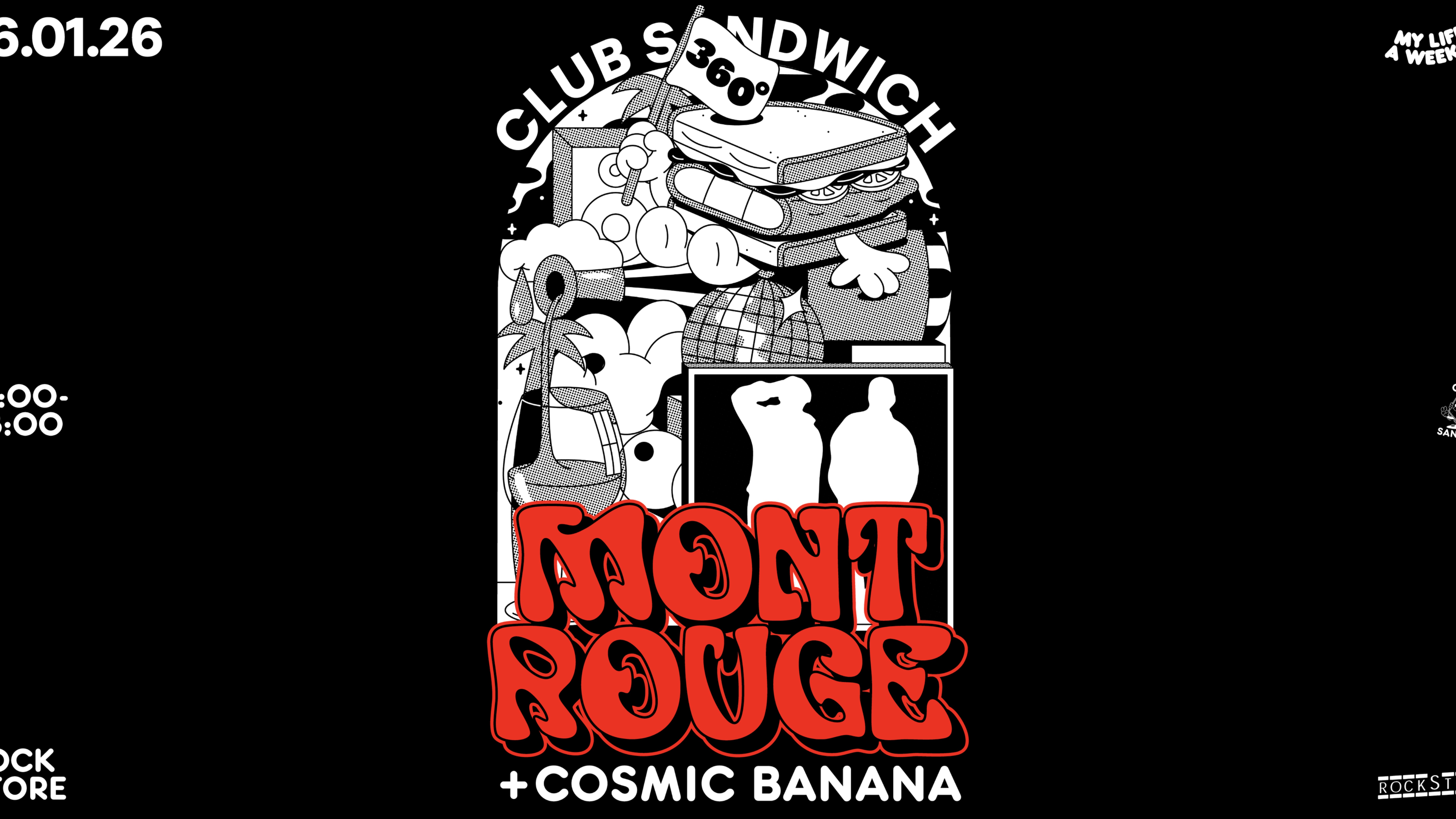 MONT ROUGE  • Club Sandwich 360 • Montpellier, Rockstore image