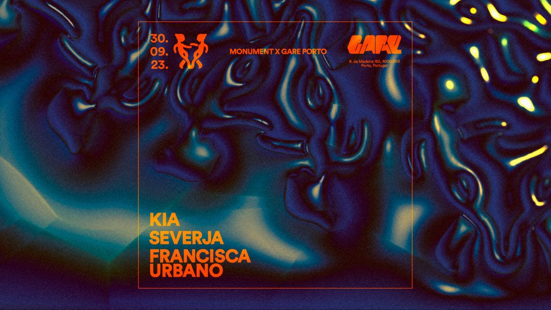 Monument * Kia + Severja + Francisca Urbano  event cover