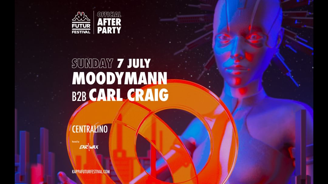 Copertina evento MOODYMANN + CARL CRAIG + Zerø for KFF24 OFFICIAL AFTER PARTY