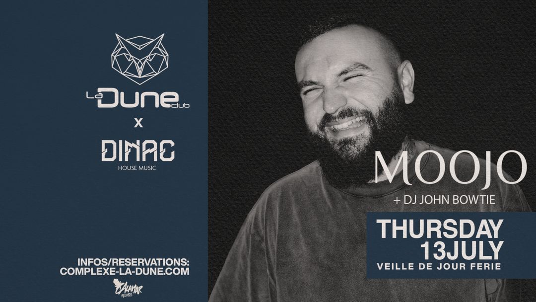 MOOJO - DJ SET -Eventplakat