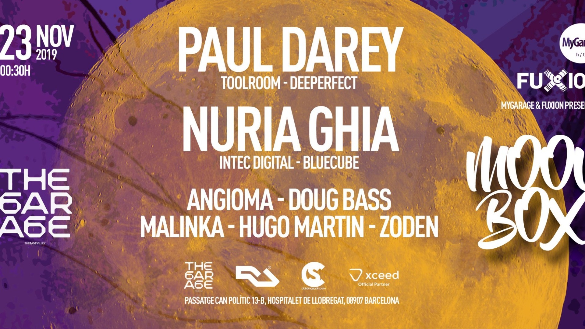 MOON BOX at The Garage Of The Bass Valley image