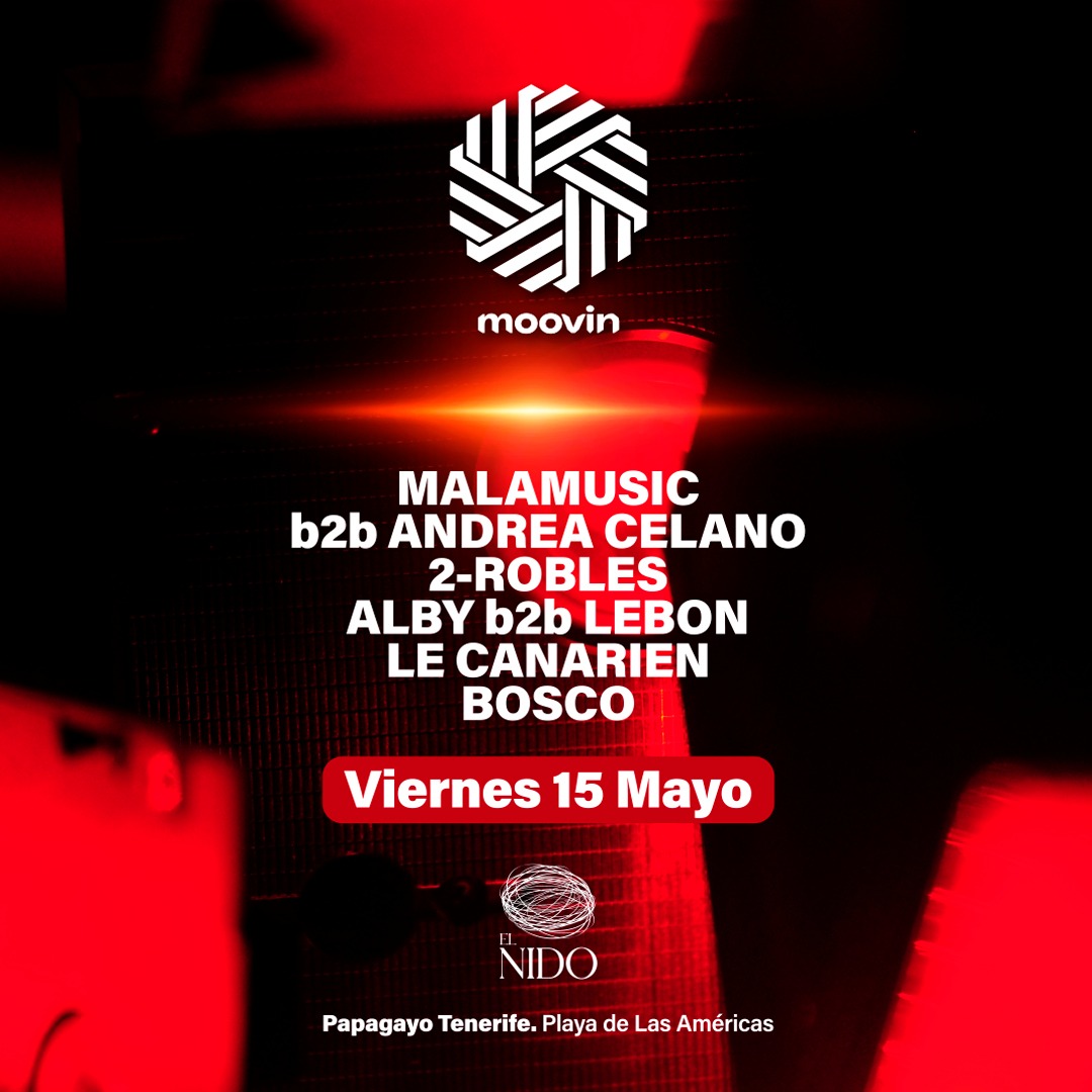 Moovin · Sala El Nido · Fri. 15th May 2026 image