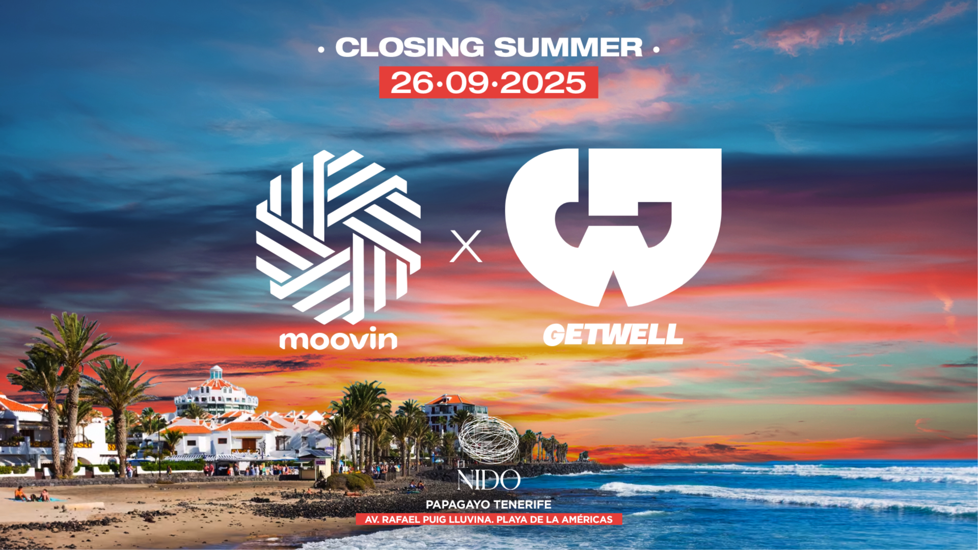 Moovin x Getwell · Sala El Nido · Fri. 26th September 2025 image