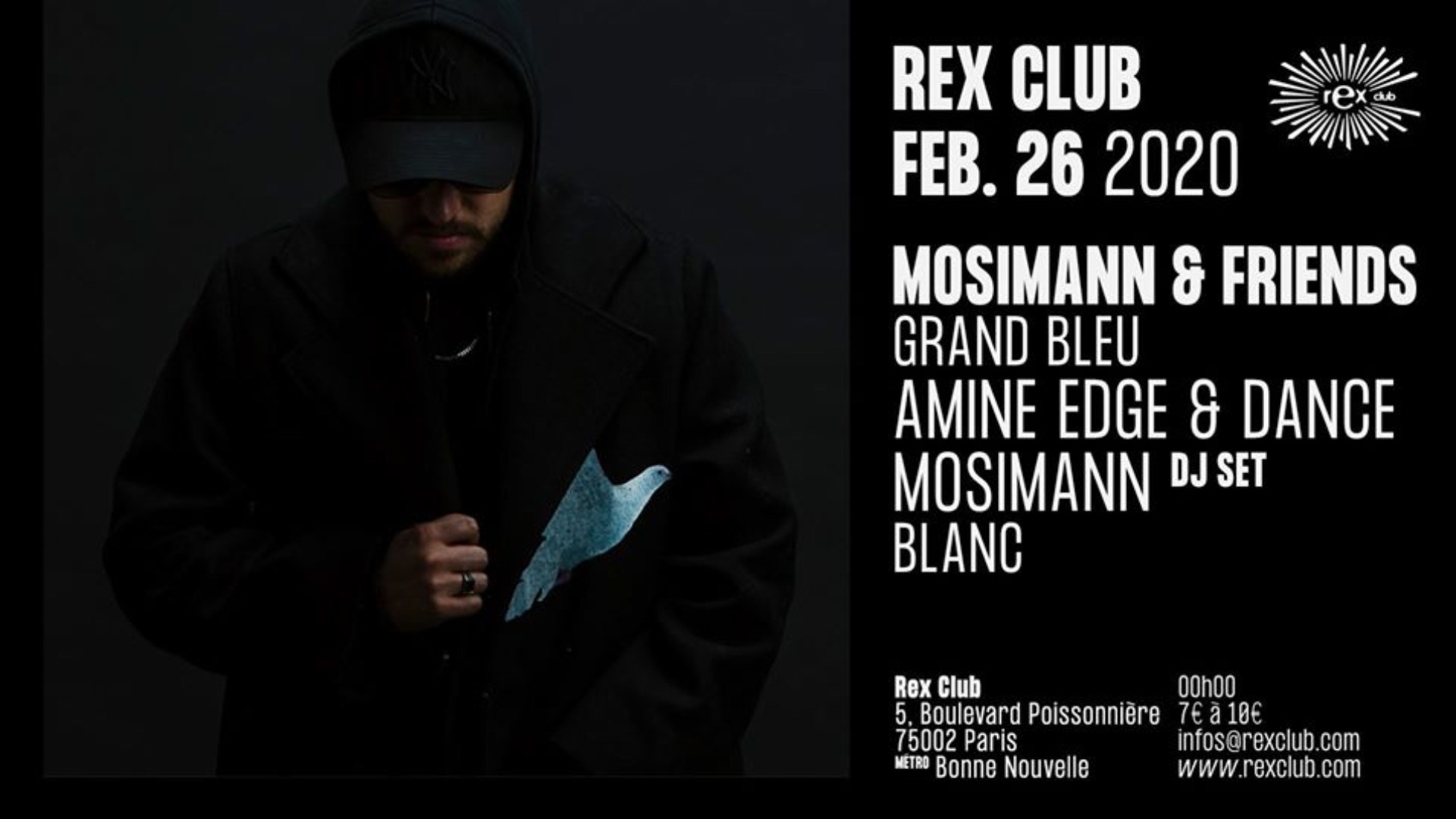Mosimann & Friends: Grand Bleu, Amine Edge & Dance, Mosimann Djset, Blanc image