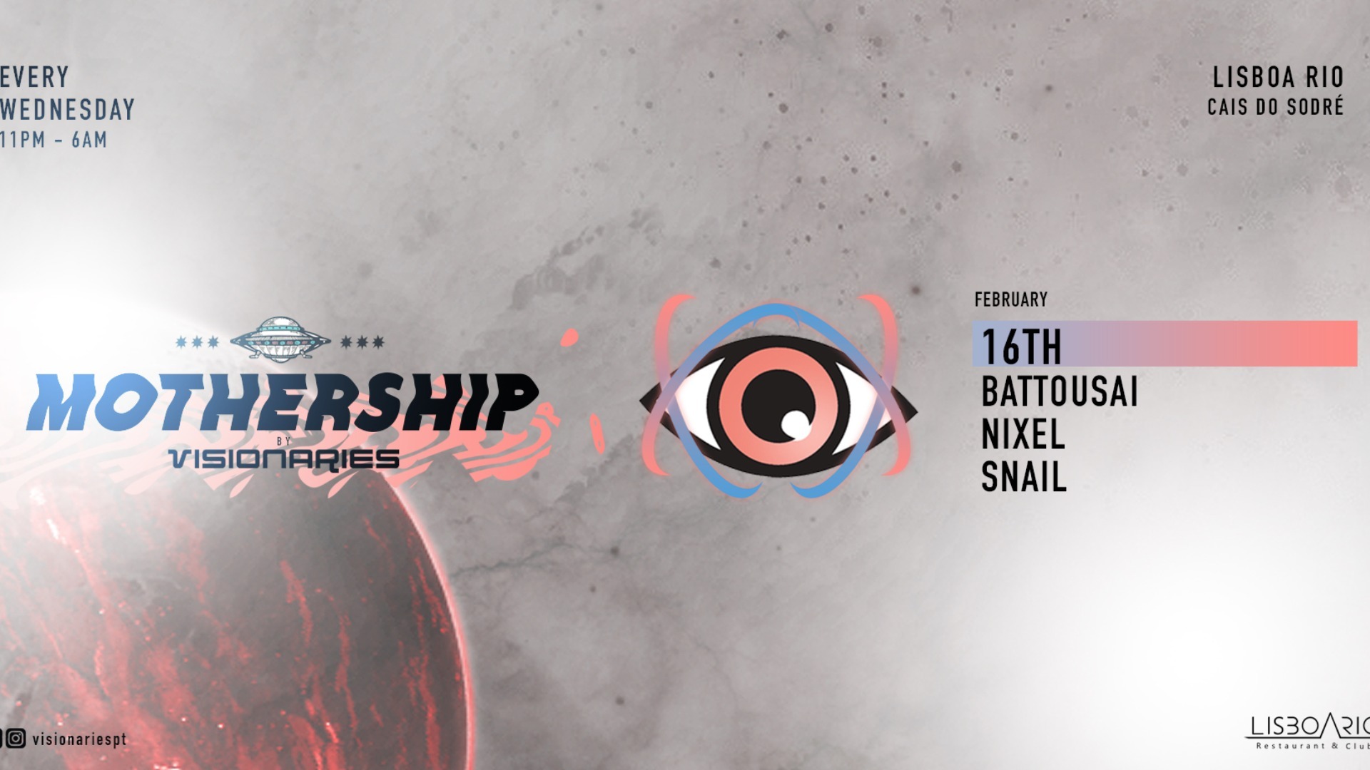 Mothership by Visionaries - 16 Feb image