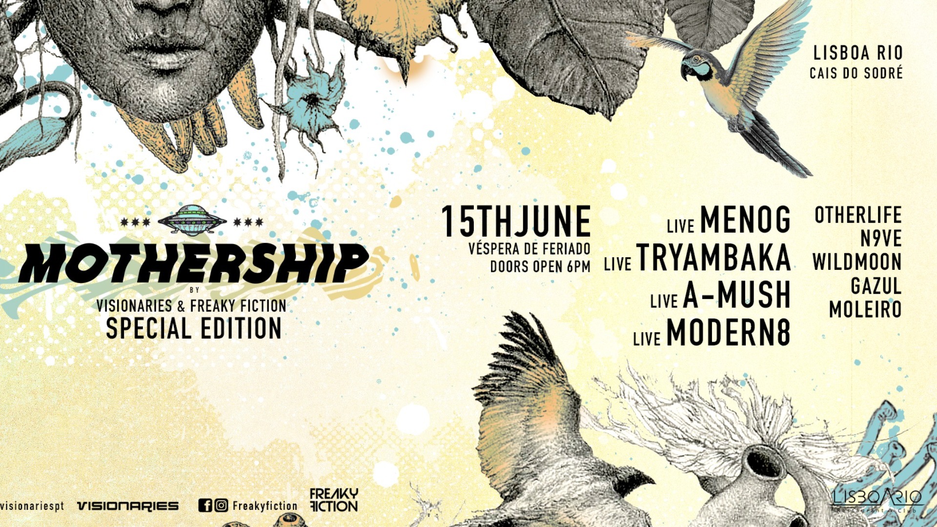 Mothership SPECIAL EDITION by Visionaries & Freaky Fiction image