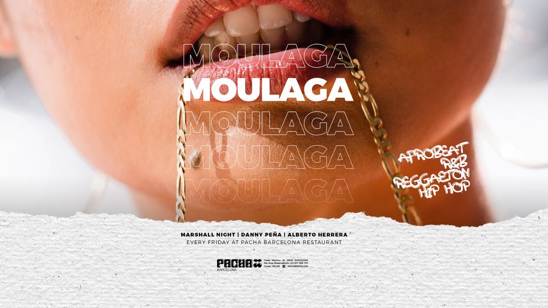 MOULAGA at Pacha Barcelona event cover