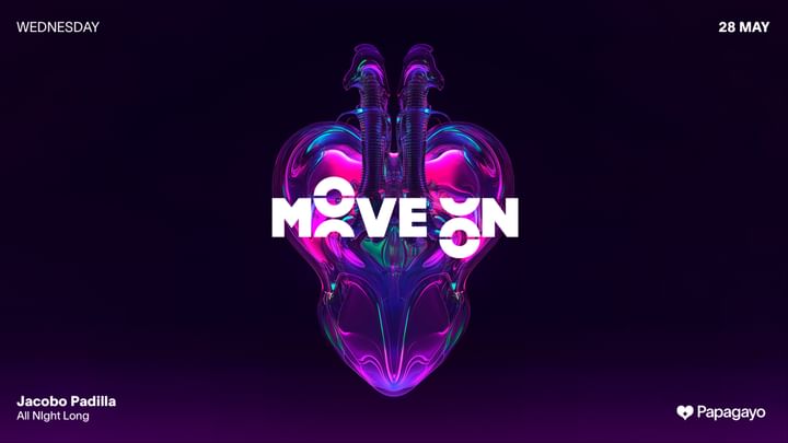 Cover for event: Move On · Wed. 28th May 2025