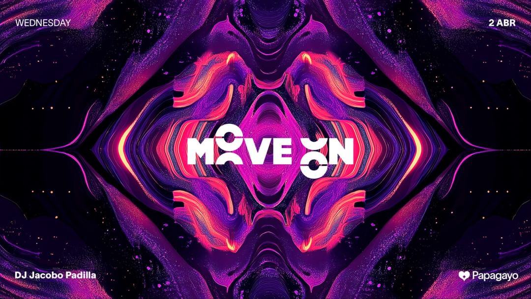 Couverture de l'événement Move On · Wed. 2nd April