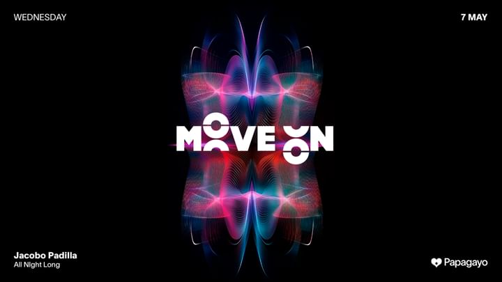 Cover for event: Move On · Wed. 7th May