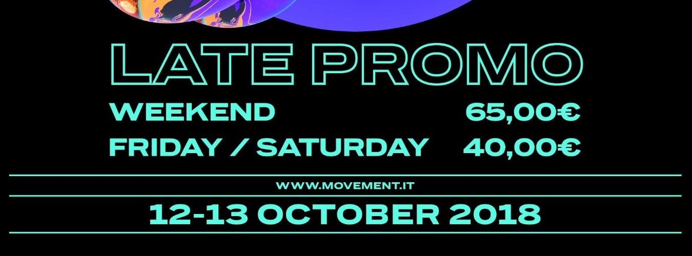 MOVEMENT TORINO MUSIC FESTIVAL 2018 image