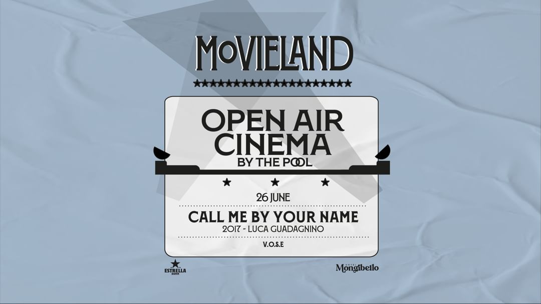 Cartell de l'esdeveniment Movieland: Call me by your name
