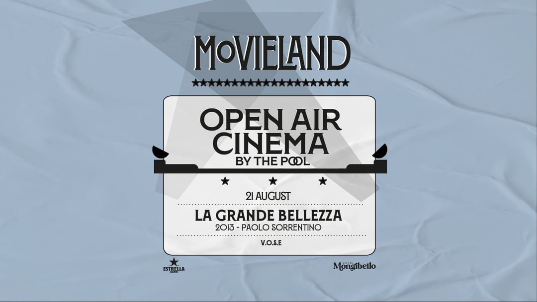 Cartell de l'esdeveniment Movieland: La Grande Bellezza