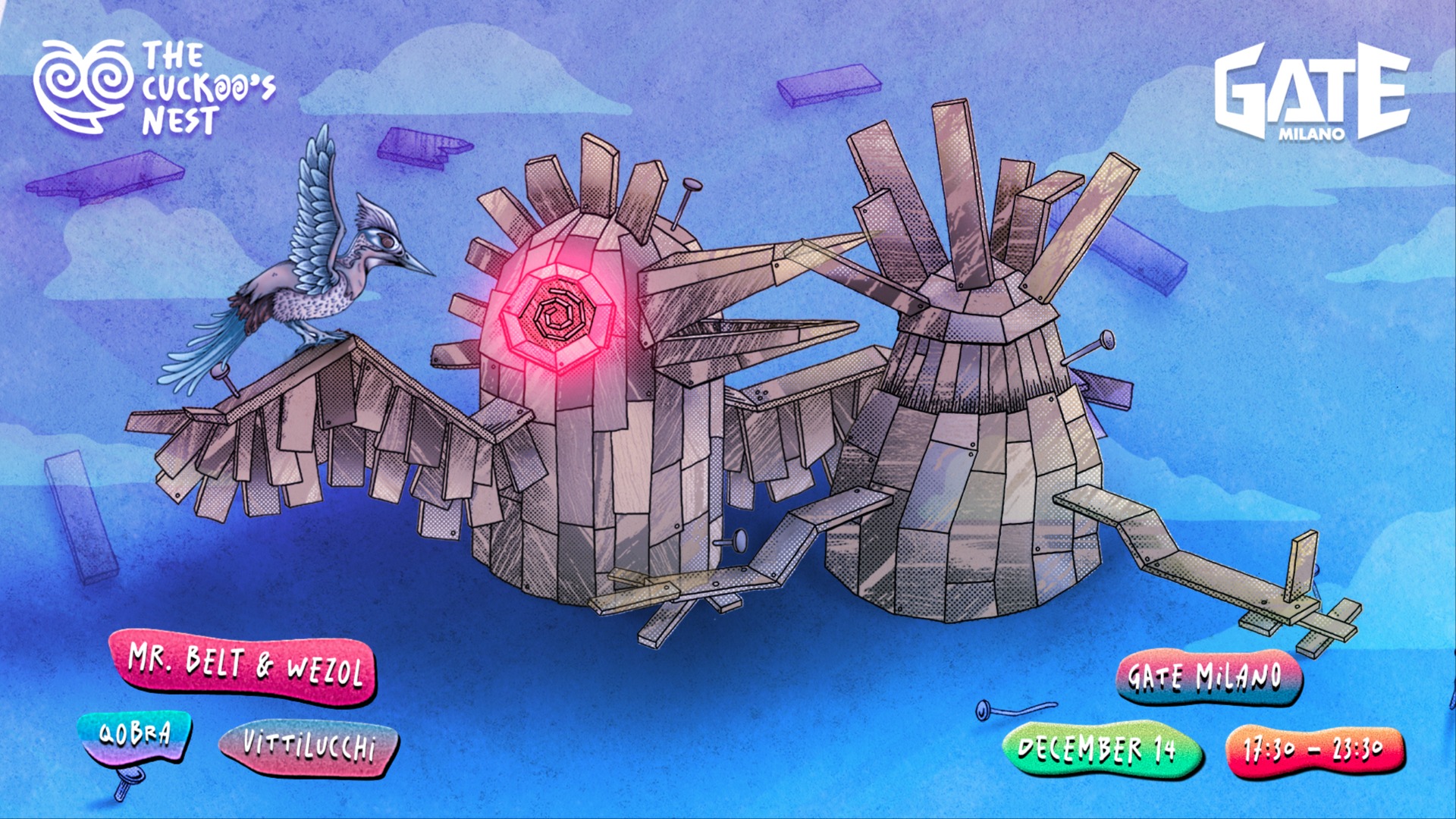 The Cuckoo’s Nest: MR. BELT & WEZOL, QOBRA, VITTILUCCHI image