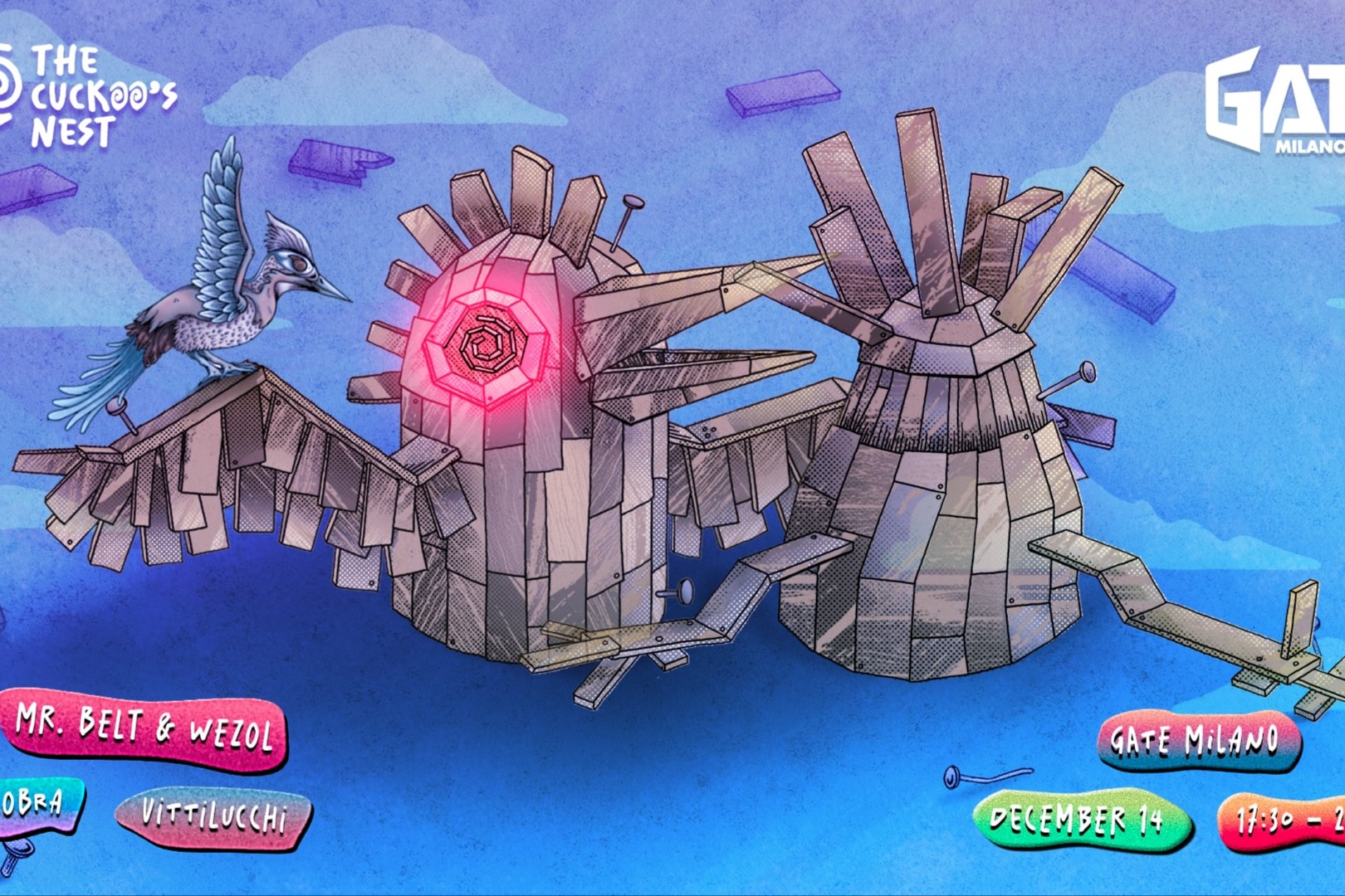 The Cuckoo’s Nest: MR. BELT & WEZOL, QOBRA, VITTILUCCHI image