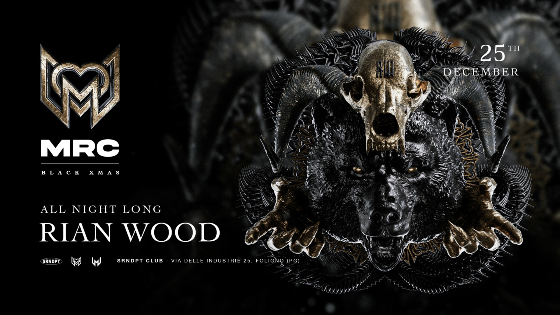 MRC BLACK XMAS | XII SRNDPT CLUB Anniversary
