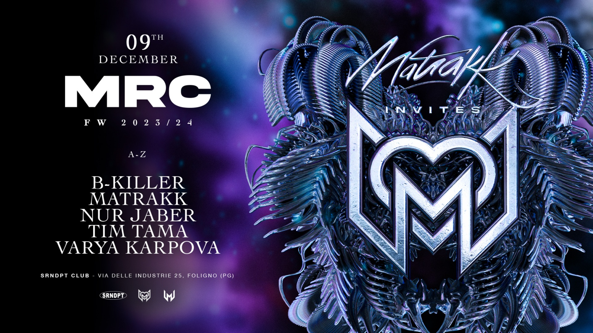 MRC f/w 23/24 "MATRAKK invites" image