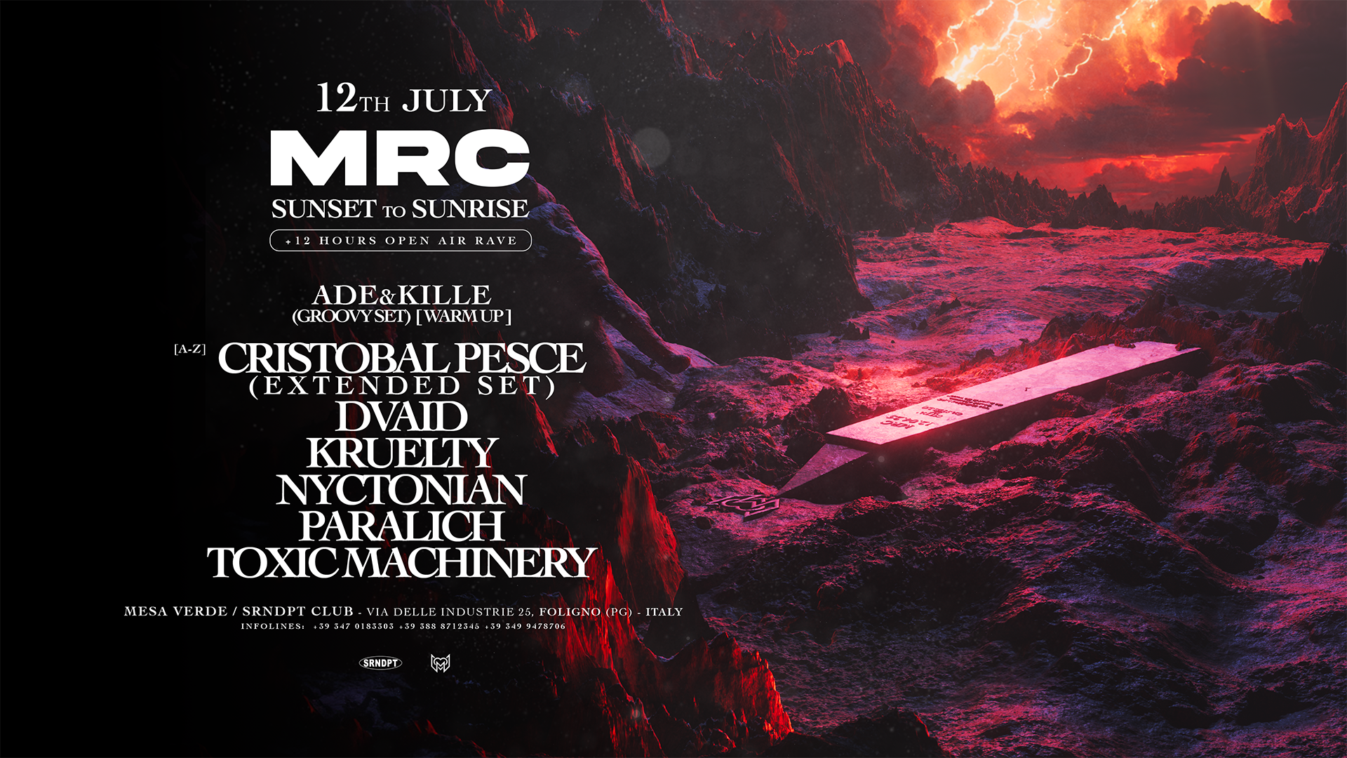 MRC SUNSET TO SUNRISE (+12 Hours Open Air Rave) image