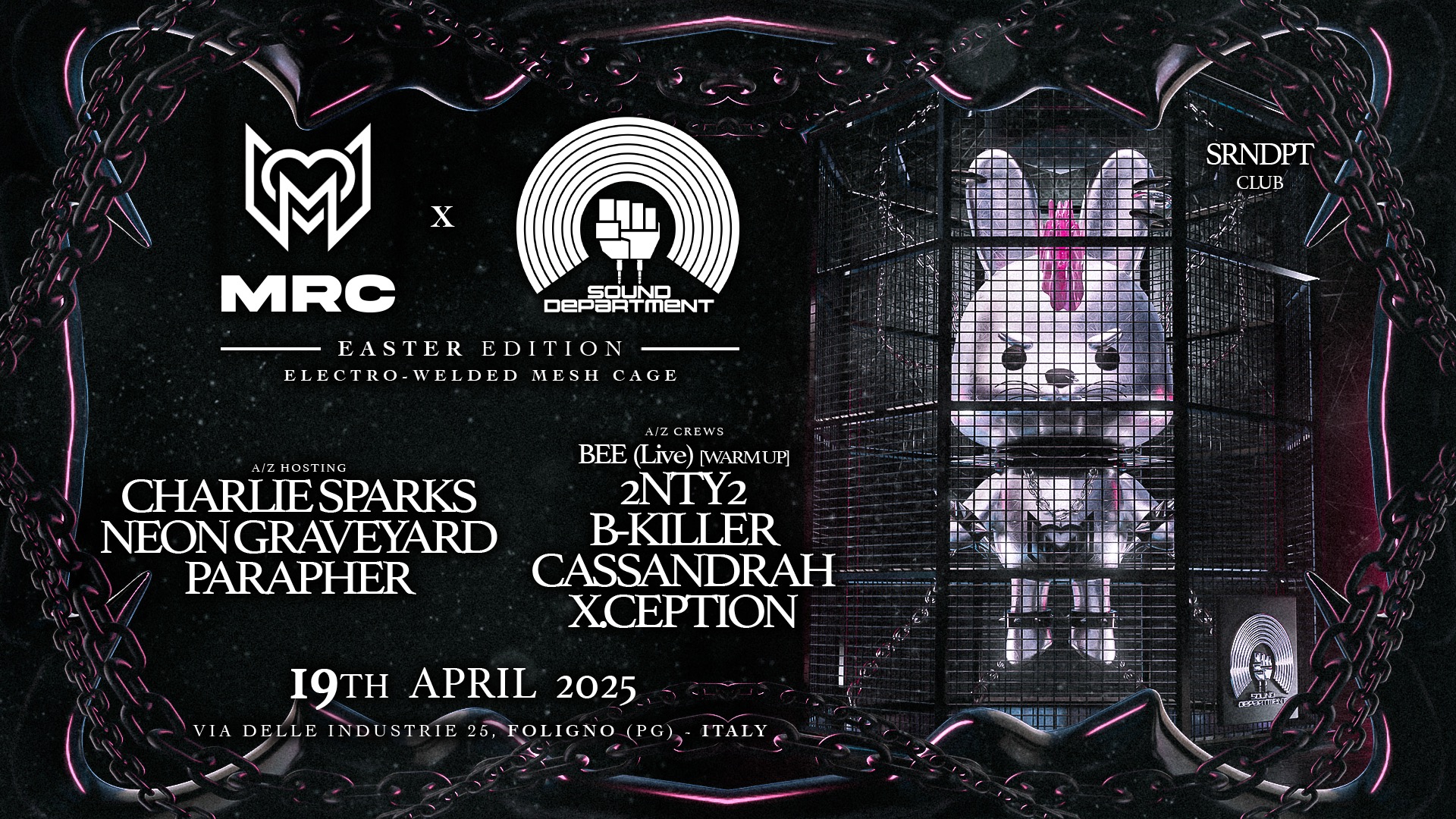 MRC x Sound Department "Electro-welded Mesh Cage" [Easter Edition 25']  image