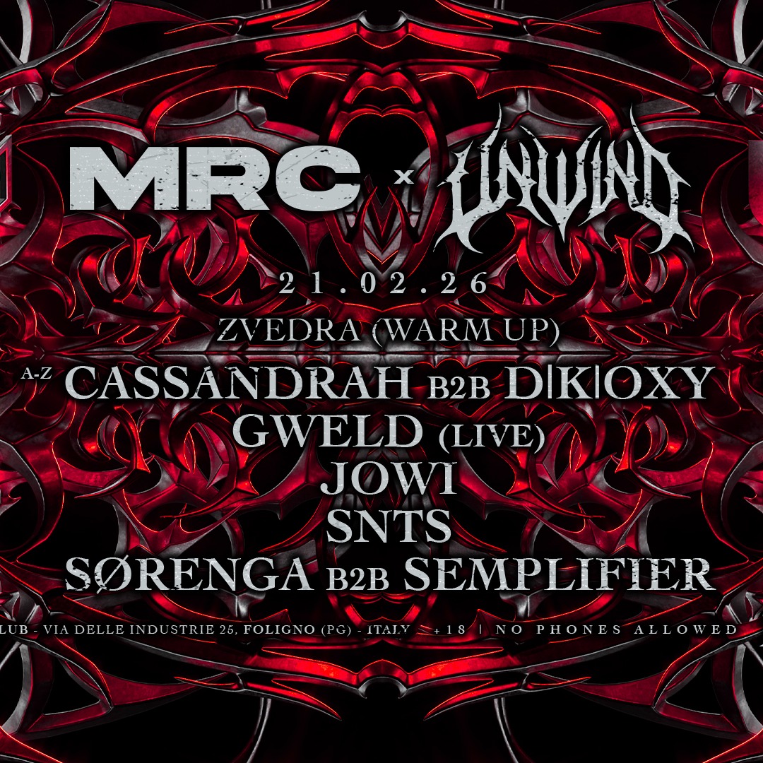 MRC x UNWIND (Italian Indoor Edition) image