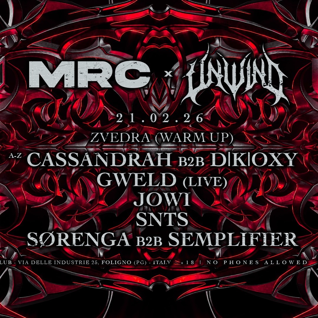MRC x UNWIND (Italian Indoor Edition) image